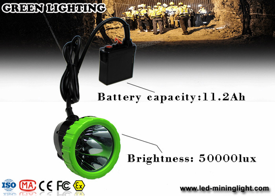 la lampe de sécurité rechargeable d'exploitation de phare de 1500mA 3.7V LED IP67 imperméabilisent