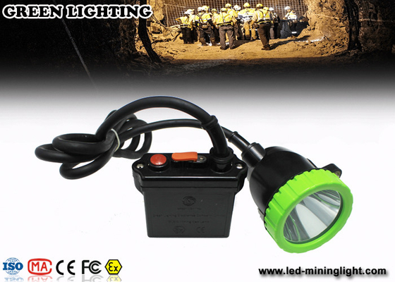 50000 le casque antichoc d'exploitation de batterie d'ion du lux 11.2Ah Li a mené des lumières, la lumière IP68 de chasse imperméable