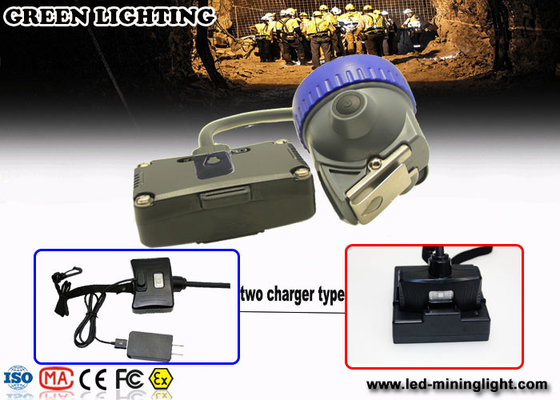 phare rechargeable de mineurs de batterie d'ion de 5.6Ah Li, lampes de chapeau rechargeables de lumen élevé