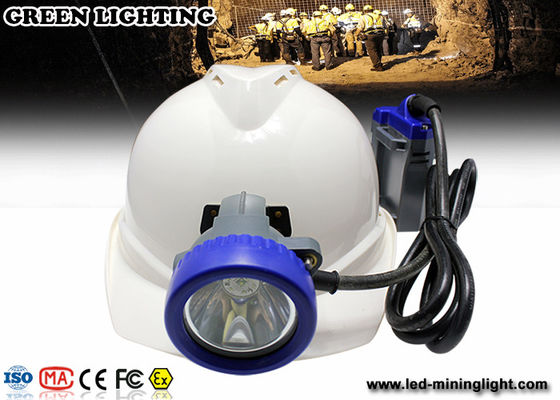 Lumières de extraction de chapeau d'exploitation de secours, lumière de extraction de casque avec la batterie de Li-ion de 1*18650 6.6Ah
