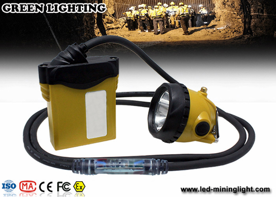 10.4Ah 3.7V Cree Mining Cap Lights, éclat de lumière de 348lum 25000lux