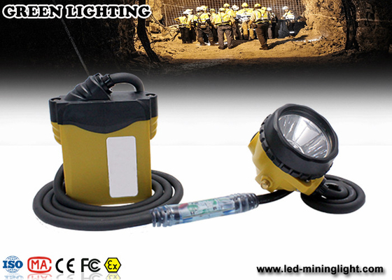 10.4Ah 3.7V Cree Mining Cap Lights, éclat de lumière de 348lum 25000lux