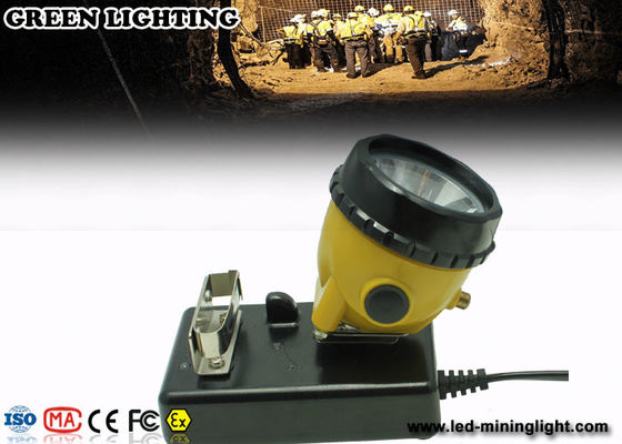 6.8Ah Li rechargeable - Ion Battery Miners Helmet Lamp avec 15000 Lux Brightness