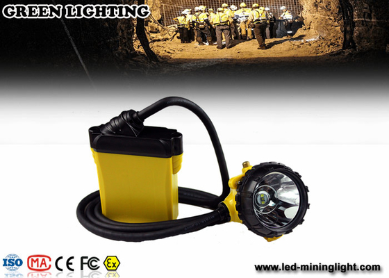 phare rechargeable de 25000lux LED avec le câble, mineurs anti-déflagrants légers pour des masques