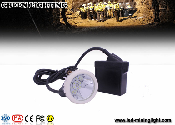 L'exploitation menée rechargeable Msha léger a approuvé la lampe de chapeau avec IP 67 imperméable
