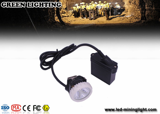L'exploitation menée rechargeable Msha léger a approuvé la lampe de chapeau avec IP 67 imperméable