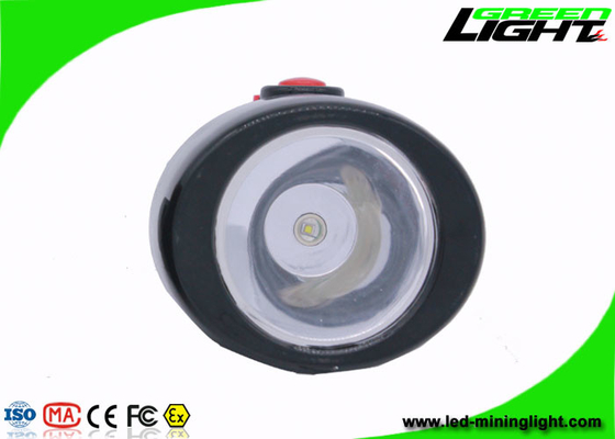 Msha a approuvé les lumières de extraction sans fil de chapeau, mineur noir portatif Lamp avec 15 heures de temps d'allumage