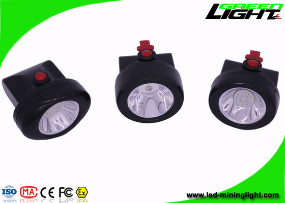 Msha a approuvé les lumières de extraction sans fil de chapeau, mineur noir portatif Lamp avec 15 heures de temps d'allumage
