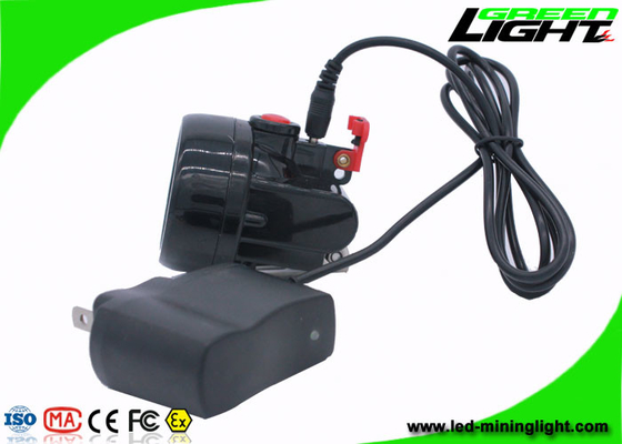 Msha a approuvé les lumières de extraction sans fil de chapeau, mineur noir portatif Lamp avec 15 heures de temps d'allumage