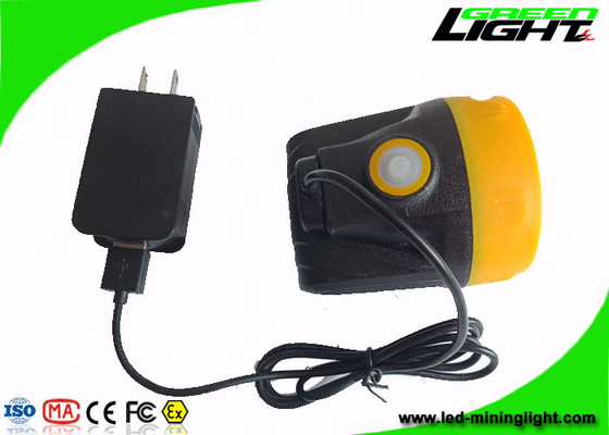 Chargeur sans fil de 1.1W Cree Led Mining Cap Lights USB avec 15 heures de temps d'éclairage