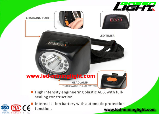 Phare mené rechargeable noir sans fil de lampe de chapeau pour l'ouverture de extraction Pit Hunting Fishing