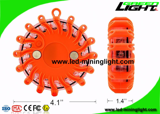 Voyant d'alarme mené portatif Amber Emergency Roadside Flare imperméable