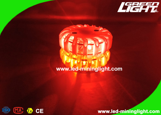 Disque rechargeable d'Amber Led Road Flares Emergency, balise d'avertissement de clignotant de biens lumineux superbes