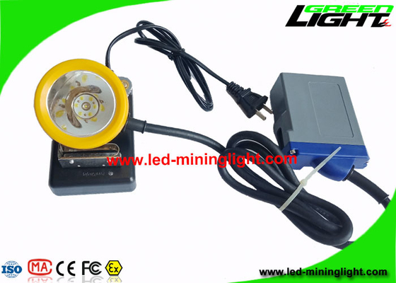 Service rechargeable jaune d'ODM d'OEM de la lampe de chapeau de mineurs 15000 Lux With