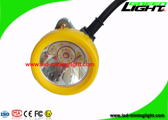 Service rechargeable jaune d'ODM d'OEM de la lampe de chapeau de mineurs 15000 Lux With