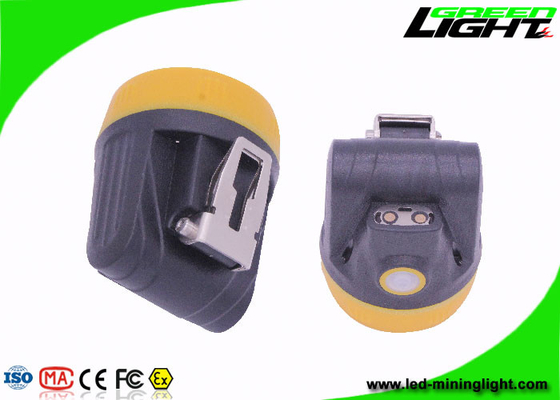 Phare rechargeable imperméable des mineurs IP68 10000 lux avec la coquille colorée et 220g facile à porter