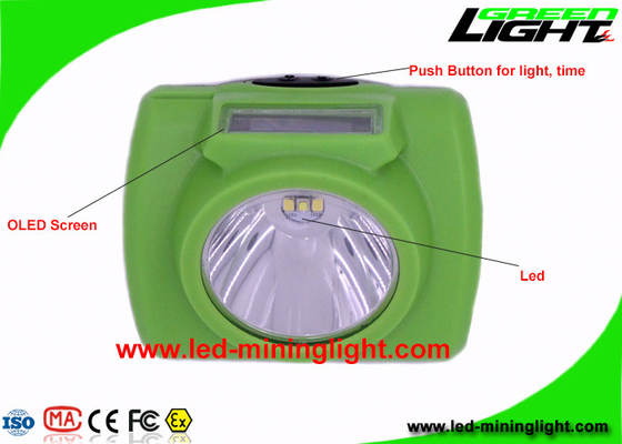 Explosion détachable de structure de lumière de 13000 Lux Rechargeable Led Hard Hat anti-
