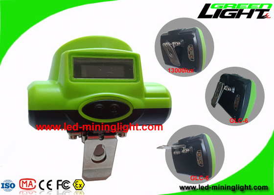 Écran SOS d'Oled de lampe de 13000 Lux Safety Miners Cordless Cap avec USB/chargeur de berceau 