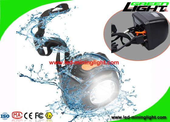 lumières de charbonnage de 4.5Ah Digital, lumière de casque de mineurs avec 18 heures allumant le temps de travail