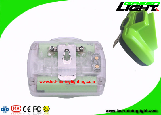 Le chapeau d'exploitation de 13000 lux allume USB rechargeable avec l'affichage de date de temps d'écran d'OLED