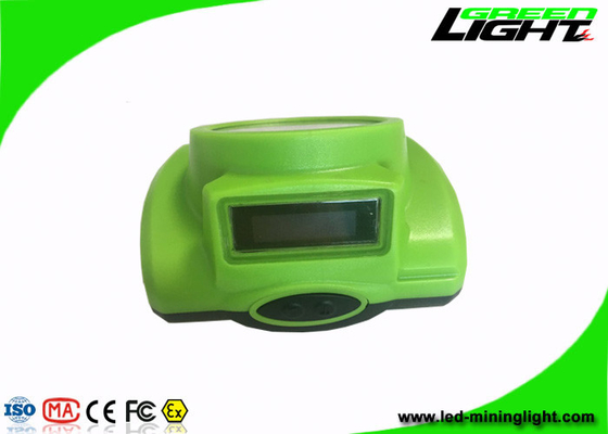 vert de lampe de chapeau de mineurs de l'éclat 13000lux 3.7V sans fil avec le PC Shell