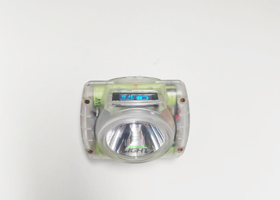 Lampe de mineur sans fil à LED antidéflagrante rechargeable IP68, 25000 Lux avec écran OLED