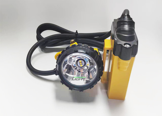Lampe de mine de charbon 348lum 3W LED rechargeable, lampes frontales de sécurité pour mineur, batterie haute capacité 10,4 Ah