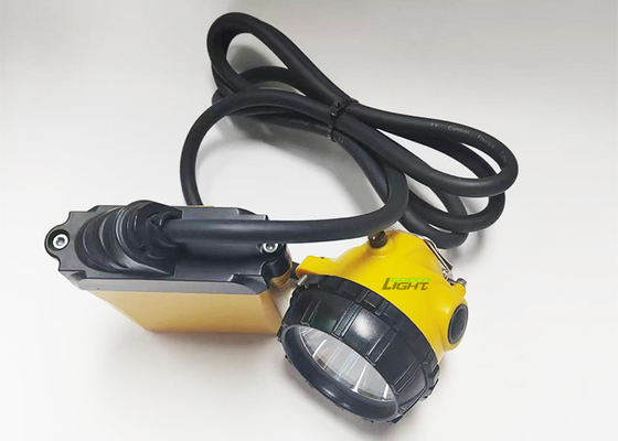 Lampe de mine de charbon 348lum 3W LED rechargeable, lampes frontales de sécurité pour mineur, batterie haute capacité 10,4 Ah