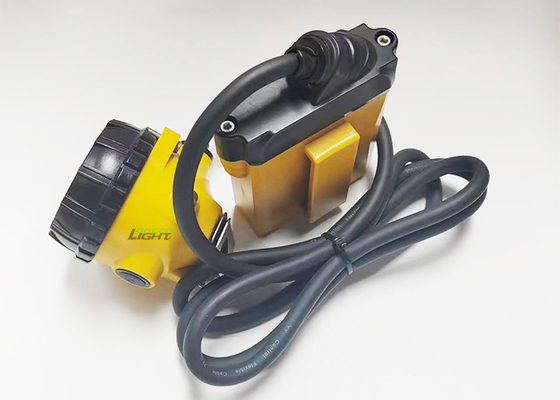 Lampe de mine de charbon 348lum 3W LED rechargeable, lampes frontales de sécurité pour mineur, batterie haute capacité 10,4 Ah