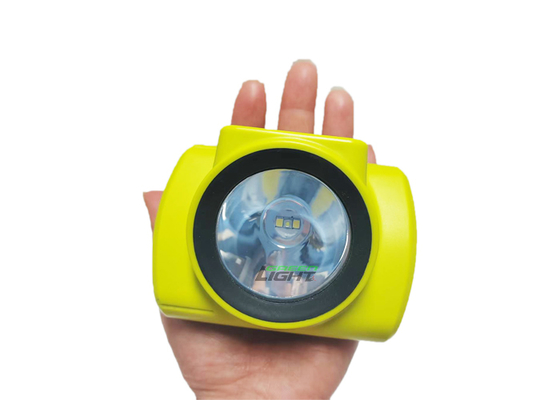 Nouvelle conception de lampe frontale minière à LED, 25000 lux, étanche IP68, rechargeable, avec SOS