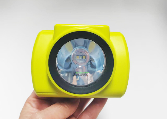 Nouvelle conception de lampe frontale minière à LED, 25000 lux, étanche IP68, rechargeable, avec SOS