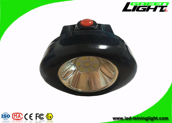 Lampes de chapeau imperméables portatives de mineurs de 4000lux IP67 sans fil avec la manière de remplissage de périphérique prêt à brancher de 2.8Ah 3.7v