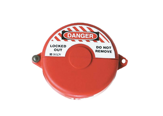 Fermeture de soupape de porte de couleur rouge pour 25 mm-330 mm