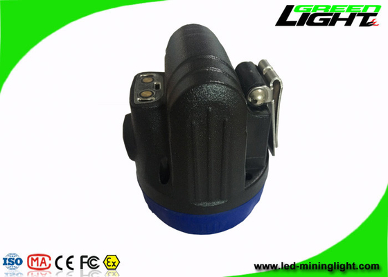 Couleur bleue d'anti de l'explosion LED phare d'exploitation avec Li - Ion Battery rechargeables