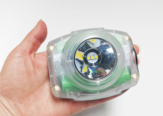 Puissant projecteur mini mineur 3,5Ah 13000lux Casque lumière mineur souterrain cap lampe 149g