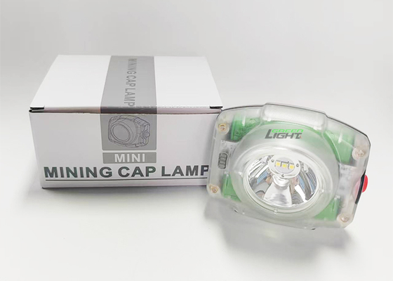 199g Compacte Taille imperméable à l'eau Lampes à casque Led Lumière de mineur 23000lux 4,4W Puissante lumière de mineur