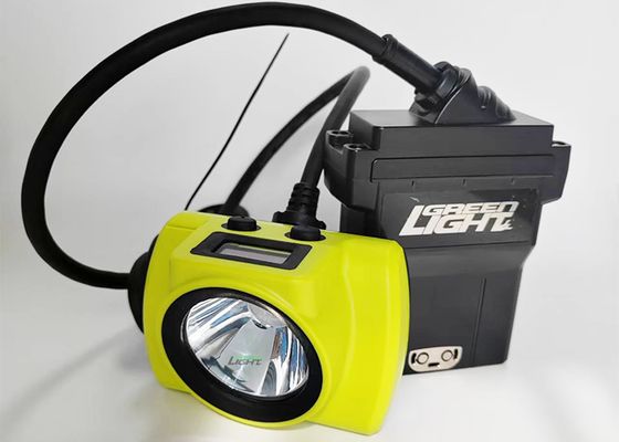 Lampe frontale de mineur souterraine de sécurité haute luminosité 25000lux, antidéflagrante, 530lum, 14Ah, lampes minières, 60 heures d'autonomie