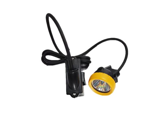 Lampe de mineur LED antidéflagrante 7.8Ah IP68 10000lux Lampe de casque de sécurité pour mineurs