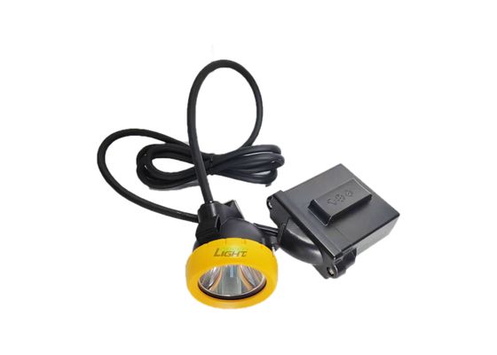 Lampe de mineur LED antidéflagrante 7.8Ah IP68 10000lux Lampe de casque de sécurité pour mineurs