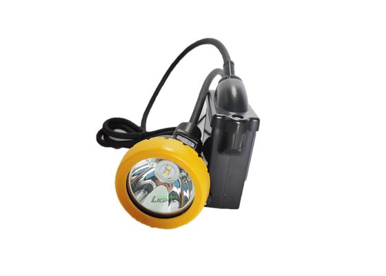 Lampe de mineur LED antidéflagrante 7.8Ah IP68 10000lux Lampe de casque de sécurité pour mineurs