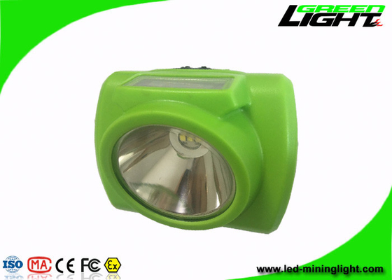 Batterie sans fil de Lux Brightness 6.4Ah de la lampe de chapeau de l'anti eau 13000 avec la couleur verte