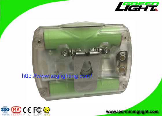 Batterie sans fil de Lux Brightness 6.4Ah de la lampe de chapeau de l'anti eau 13000 avec la couleur verte