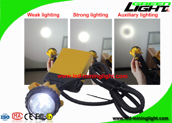 Phare de extraction rechargeable de casque antichoc 3 watts avec "copie claire" 4 de niveau