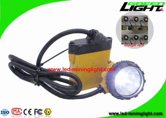 Phare de extraction rechargeable de casque antichoc 3 watts avec "copie claire" 4 de niveau