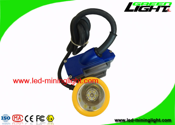 Les mineurs légers de LED allument IP68 imperméabilisent la lumière élevée de casque de mineurs de 15000lux Brigtness