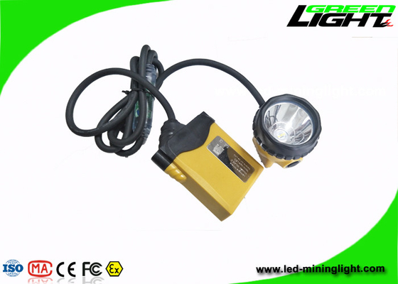 Lampe de mineurs électrique de légèreté élevée 25000 Lux For Patrolling/révision