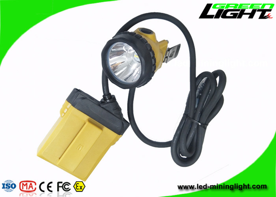 Lampe de mineurs électrique de légèreté élevée 25000 Lux For Patrolling/révision