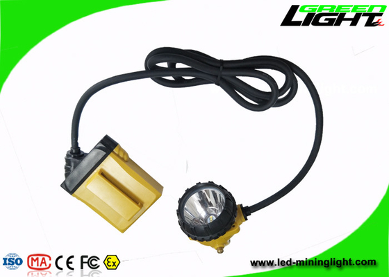 Heures de temps de travail de l'éclat de la lampe de chapeau de mineurs de la batterie 10.4Ah 25000lux 13 - 15