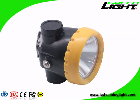 Éclat anti-déflagrant de la lampe de chapeau de LED 4000lux avec 2.2Ah Li - Ion Battery