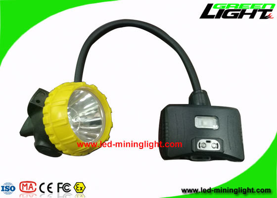 le chapeau d'exploitation de batterie de 6.8Ah Panasonic allume la batterie de 15000 Lux Coal Underground Hard Hat